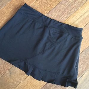 Lola Black Athletic Skort Sz S